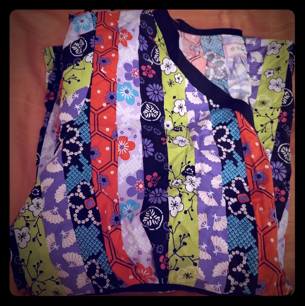 Koi Scrub Top